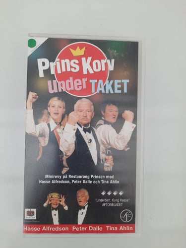 Prinskorv Under Taket - Peter Dalle Hasse Alfredsson (VHS)