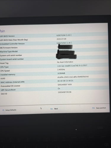 Lenovo ThinkPad T14s Gen 2 Skärm med 30 pin