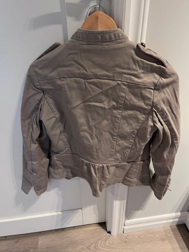 H&M grå kavaj/jacka, storlek 34