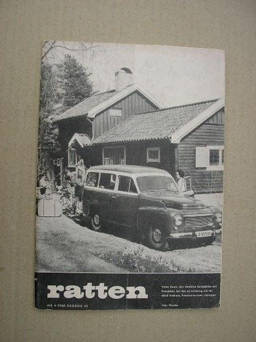 VOLVO Tidning Ratten 1960 Nr. 4