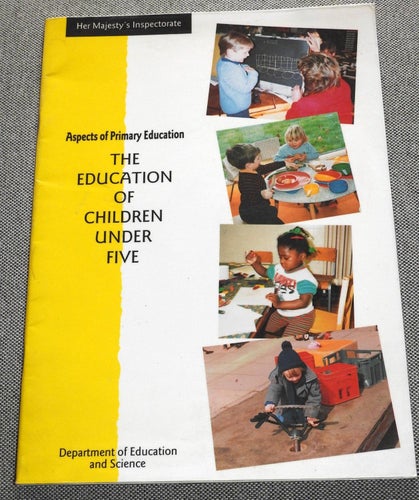 The Education of Children under Five - Engelska