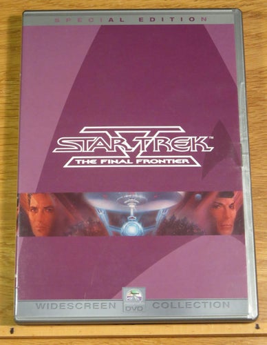 Star Trek The Final Frontier Leonard Nimoy 2-disc Nyskick!