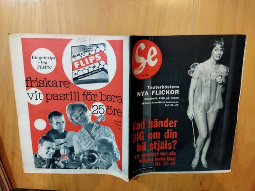 SE 1959 nr 40. 1 oktober 1959. Very Fine plus