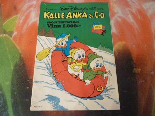 KALLE ANKA & CO, NR 4, 1979, TIDNING