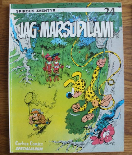 SPIROUS ÄVENTYR 24 Jag Marsupilami 1982