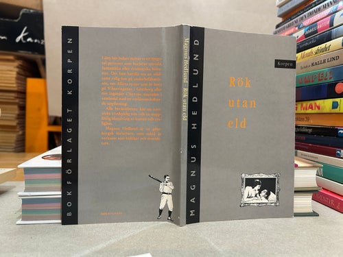 Rök utan eld av Magnus Hedlund, bok, Very Good plus, SM