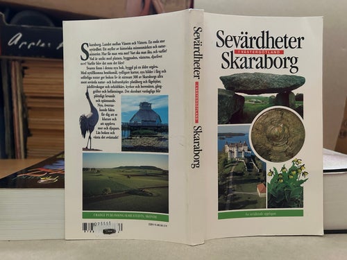 Sevärdheter i Västergötland Skaraborg av Freddie Johansson, bok, Very Fine plus