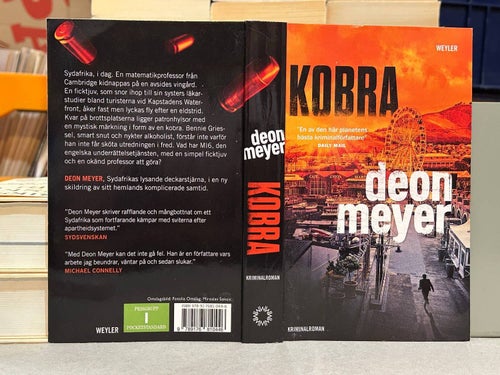 Kobra av Deon Meyer, bok, Very Good