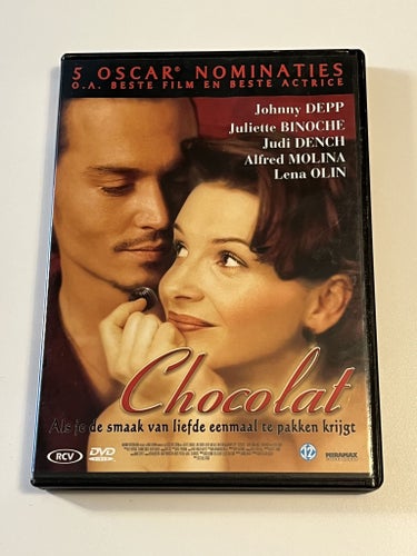 Chocolat (OBS: ej svensk text, nederländsk utgåva). Beg. DVD