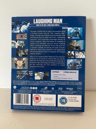 Ghost In The Shell The Laughing Man Stand Alone Complex Blu ray