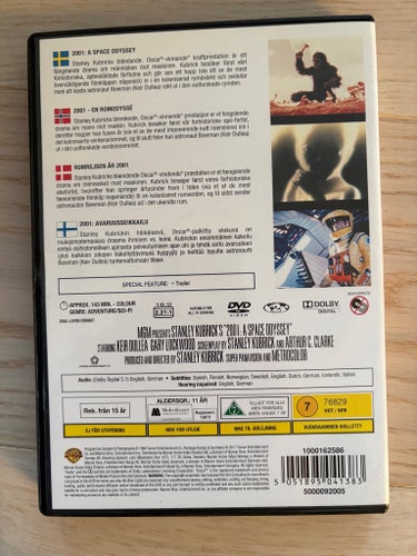 2001: A Space Odyssey DVD - KANONSKICK!!