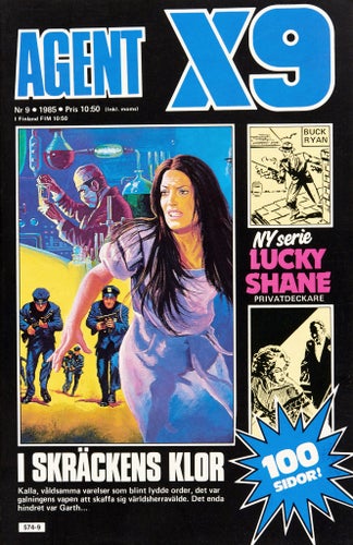 Agent X9 Serietidning 1985 nr 9 (Oläst arkivex)