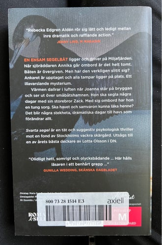 Svarta Segel av Rebecka Edgren Aldén, 2022