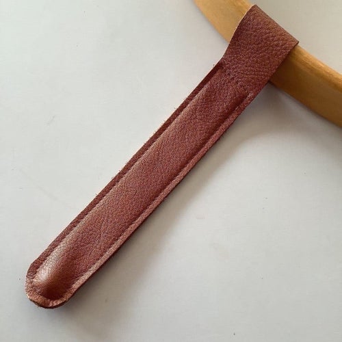 BYGELREM. Ny (Mellan-Brun) ÄKTA LÄDER REM till STOKKE Tripp Trapp Barnstol