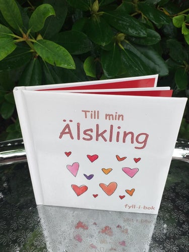 Till min älskling bok Fyll-i-bok En personligt gåva fylld av kärlek och omtanke