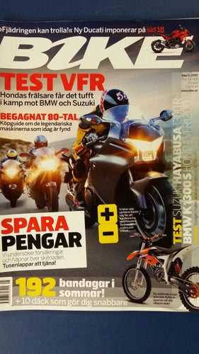Bike nr 5 2010: BMW K 1300 S, Suzuki GSX 1300 R Hayabusa, Honda VFR 1200 FA