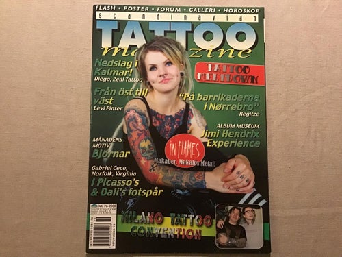 SCANDINAVIAN TATTOO MAGAZINE NR 76