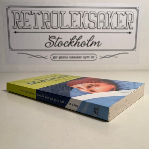 Bok - Henning Mankell - Pojken som sov med snö i sin säng. Bok 3 i serien om Joe