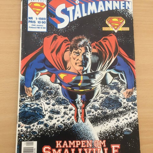 STÅLMANNEN - Nr 1 1989