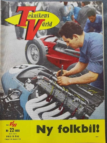 Teknikens Värld nr 22 1955: Maico Taifun, Simca Aronde