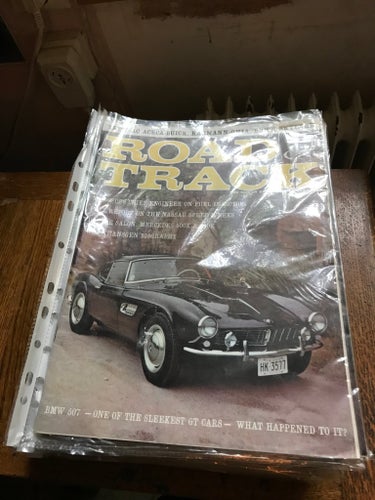Road & Track tidning, mars 1962