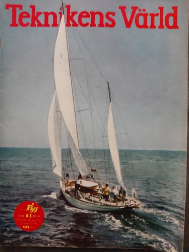 Teknikens Värld nr 14 1950: Dyna-Panhard, flyg, motor, teknik, hobby