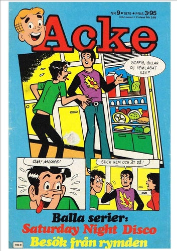 Acke serietidning, 1979-1989 - 7 tidningar