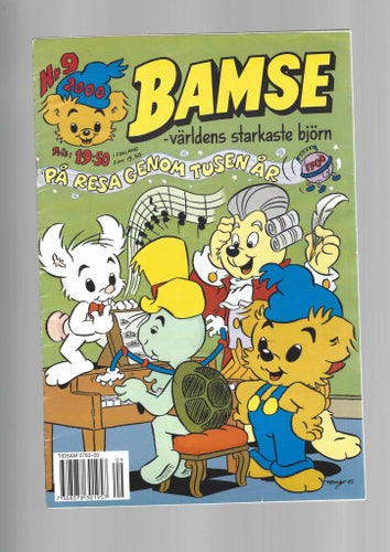 Bamse 9 2000 skicka fn