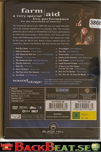 FARM AID 2001 - A CONCERT FOR AMERICA