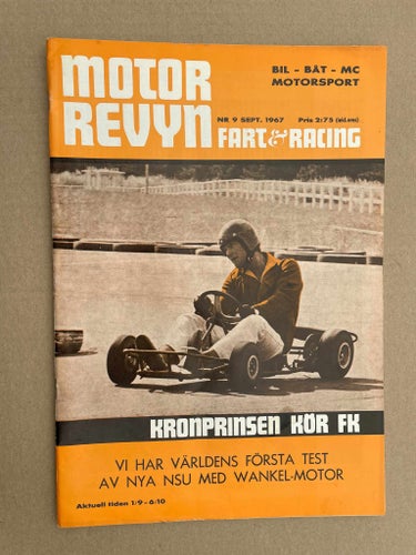 Motorrevyn Fart & Racing 1967 Nr. 9