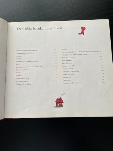 Den Röda Barnkammarboken av BonnierCarlsen, 1999