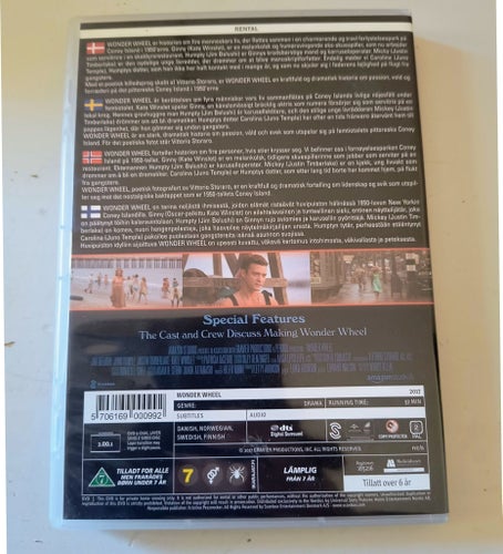 NÄRA TOPPSKICK, Wonder Wheel DVD