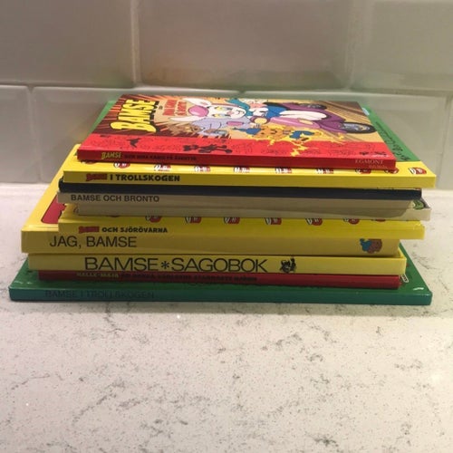 Bamse Böcker x10 - Rune Andréasson - Varierande År