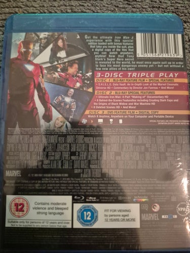 Iron Man 2 - Blu-ray Triple Play