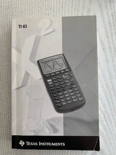 TI-83 Texas Instruments Manual Svensk