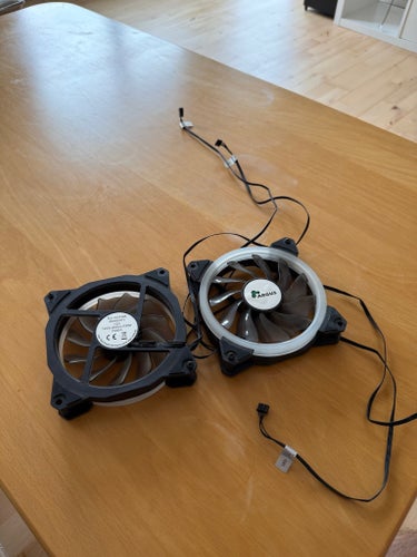 Argus RS-03 RGB chassifläktar (120mm) – 2 st.
