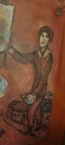 Konsttryck av Marc chagall