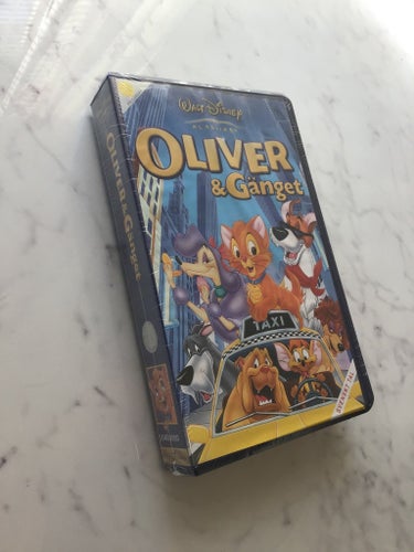 Oliver & Gänget VHS Ny och Inplastad sen 1988