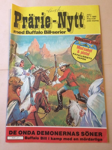 Prärie-nytt nr 7 från 1980
