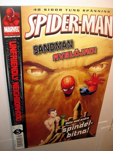 SPIDER MAN MARVEL (svensk) NY OLÄST 2008 Nr 3