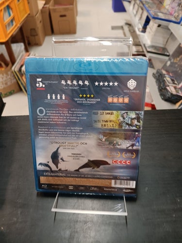 THE COVE. INPLASTAD BLU RAY