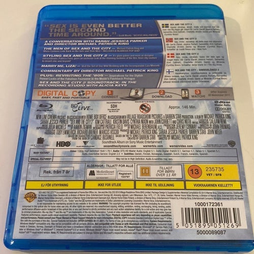 Sex and the City 2 - Blu-ray + DVD Combo Pack