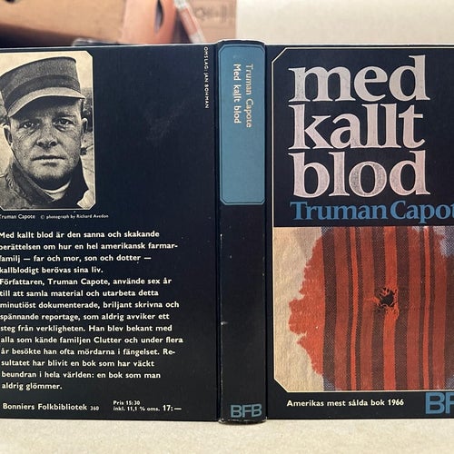 Med kallt blod av Truman Capote, bok, Very Fine