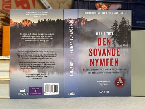 Den sovande nymfen av Ilaria Tuti, bok, Fine plus