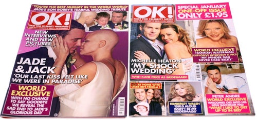 OK Magazine-2 issues included-Jan/March 2009/2010-NEW-Weight 662g-FREE postage
