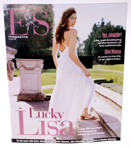 ES Magazine 29th April 2005-NEW-Lisa Snowdon-Weight 252g-FREE postage Sweden