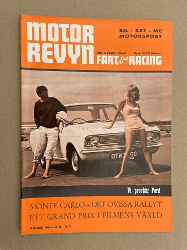Motorrevyn Fart & Racing 1967 Nr. 2