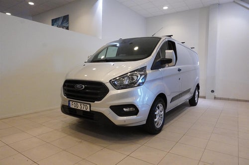 Ford Transit Custom 300 2,0 Ecoblue Selectshift 130 hk Leasbar 3-Sits Dragkrok