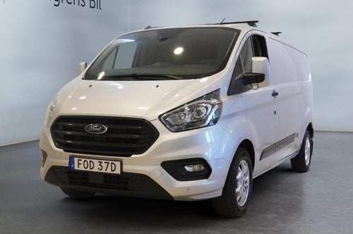 Ford Transit Custom 300 2,0 Ecoblue Selectshift 130 hk Leasbar 3-Sits Dragkrok