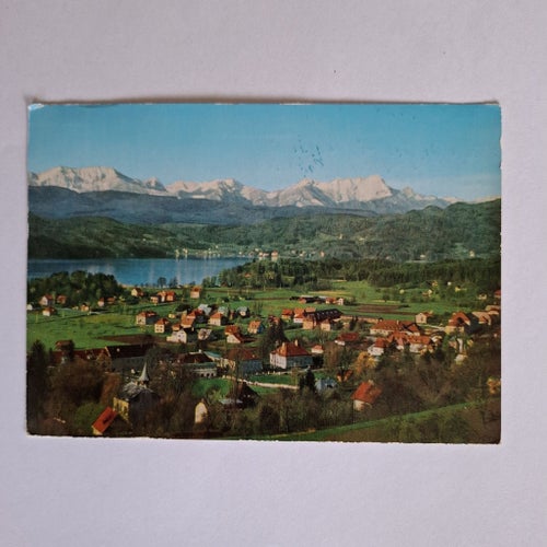 Vykort Wörthersee Krumpendorf Österrike